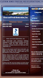 Mobile Screenshot of cleanfreshrestoration.com